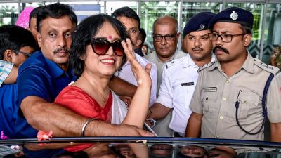Bangladesh author Taslima Nasreen arrives in Kolkata after 19 years