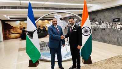 India, Lesotho review entire spectrum of bilateral ties and cooperation
