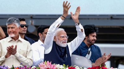 PM Modi launches infrastructure projects worth ₹18,000 crore in Andhra Pradesh