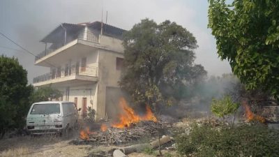 "Extremely difficult for our country": Greek PM defends state preparations amid raging wildfires