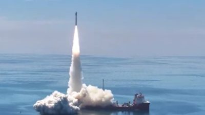 China sends 2 new hyperspectral satellites into orbit from sea