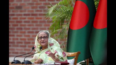 Sheikh Hasina vows return to Bangladesh in December