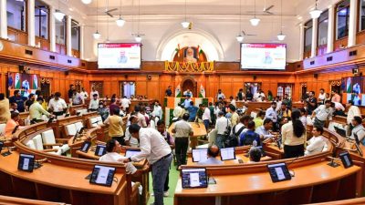 Stray cows, illegal construction spark debate in Delhi Assembly