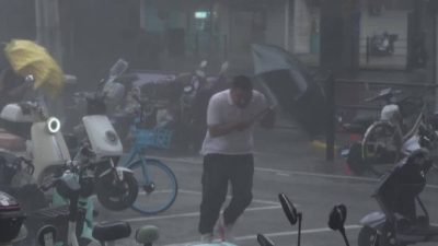 Typhoon Dolphin makes landfall: China evacuates millions amidst flooding, heavy rain