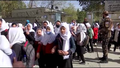 2.4 million Afghan girls denied education beyond primary school, UNESCO says