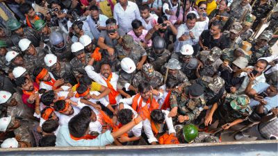 Jharkhand protest: ABVP activists detained, Minister Ansari accuses BJP of hijacking movement| LIVE