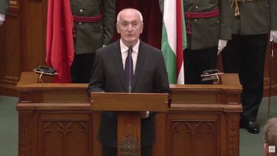 Hungary's Parliament taps András Baka as president as part of Orban-era purge