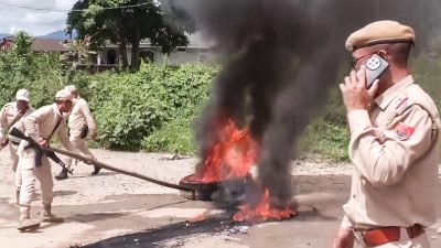 Naga village attacked in Manipur's Kangpokpi; nine houses set on fire