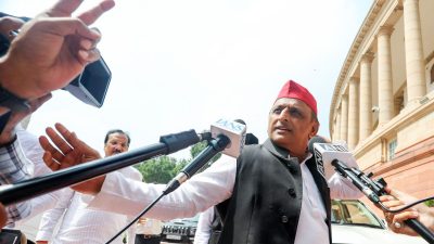 Akhilesh Yadav questions BJP over reported ₹20,000 dole to UP women