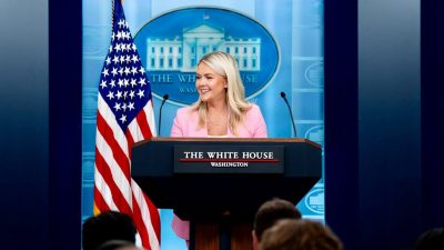 Trump's White House press secretary Karoline Leavitt to step down this month
