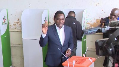 Zambia presidential election: Vote counting suspended amid violence, ballot papers' theft