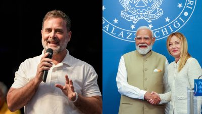 India Govt slams Rahul Gandhi over remark against Italian PM Meloni