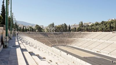 Athens cleans Panathenaic Stadium for first time in over a century ahead of LA 2028