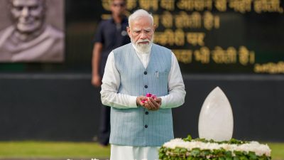 PM Narendra Modi pays tribute to Atal Bihari Vajpayee on death anniversary