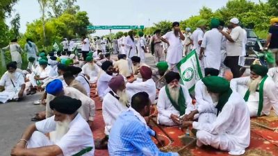 Farmers prevented from proceeding to Delhi: Haryana seals Khanauri border point