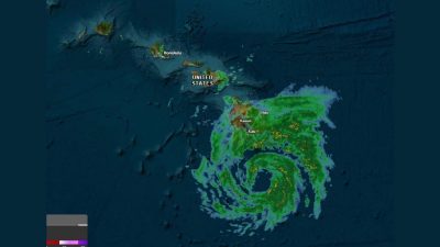 Hurricane Lala strengthens to Category 1, threatens Hawaii's Big Island with heavy rain