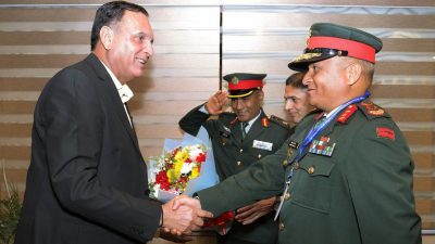 Indian Army Chief Dhiraj Seth receives Guard of Honour in Nepal during three-day visit