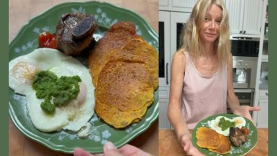 Gwyneth Paltrow gives breakfast an Indian twist with chilla, eggs and mint chutney
