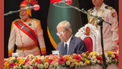 Mirza Fakhrul Islam Alamgir takes oath as Bangladesh President
