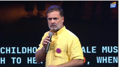Women belong only to themselves: Rahul Gandhi at youth-outreach event