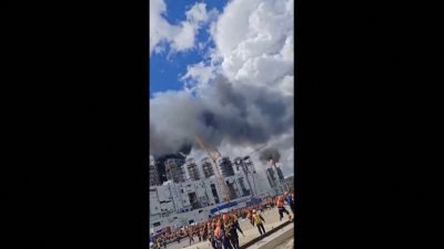 Russia gas plant fire: Seven dead, nine missing