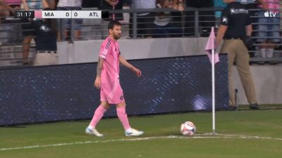 Messi sets up Miami goal in first game since Argentina retirement
