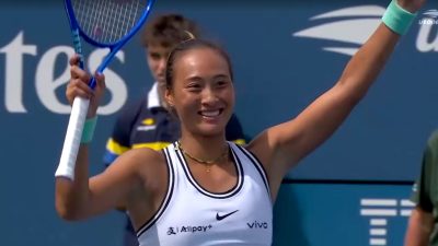 Zheng Qinwen stages stunning comeback to reach US Open fourth round