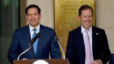 Rubio joins US ambassadors’ regional conference hosted by Sergio Gor in New Delhi