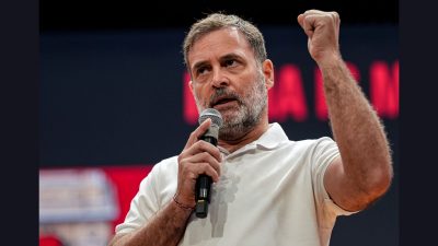 Tell Modi to sack Gyanesh Kumar; protests will stop in 30 seconds: Rahul Gandhi to traders