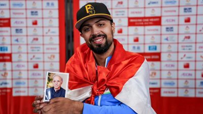 Asian Para Games: Pranav Soorma sets discus record for gold as Ram Ratan Singh wins silver