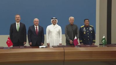 Turkey, Qatar, Pakistan and Indonesia sign defence cooperation pact