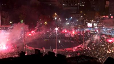Serbia’s student movement rallies tens of thousands ahead of election challenge to Vucic
