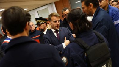 Emmanuel Macron calls Paris suburbs shooting a ‘racist terror attack’