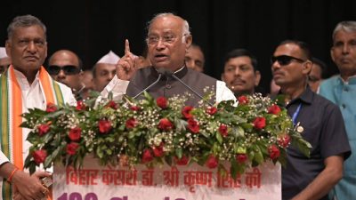 Congress chief Kharge's remark on PM Modi triggers political row