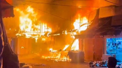 Jammu fire destroys 40 shops near railway station, short circuit suspected