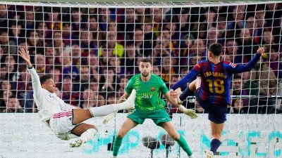 El Clasico: Mbappe brace fires Real Madrid to 2-1 win over Barcelona