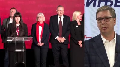 Serbia's Student List wins parliamentary majority as Vučić concedes defeat