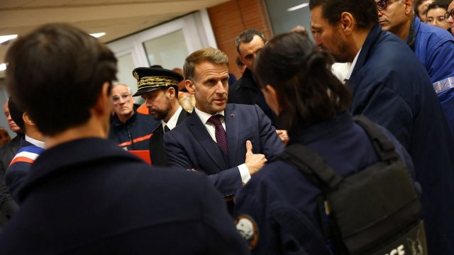 Emmanuel Macron calls Paris suburbs shooting a ‘racist terror attack’